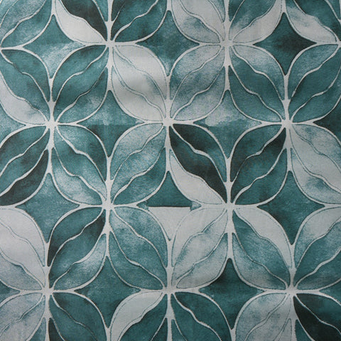 Watercolor Tile Printed Bedsheet (3pcs)