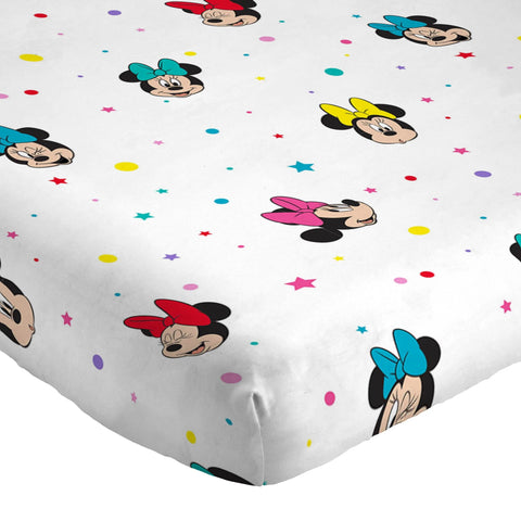 Minnie Mouse Twin Kids Bed Sheet