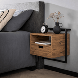 Bedside table with 1 open compartment Side Table - The Linen House