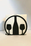 Black Napkin holder - The Linen House