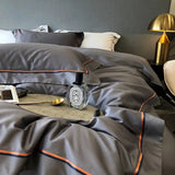 Embroidered Multi Line Baratta Duvet Set