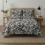 Black & White Print Bedsheet – King Size - The Linen House