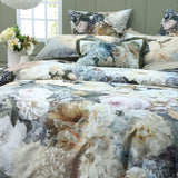 Blooms Digital Print Duvet Set | Modern Floral Bedding - The Linen House