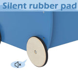 Blue Whale 2 - in - 1 Baby Learning Walker Wooden Strollers - The Linen House