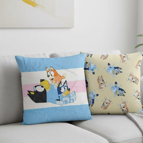 Bluey and Friends Cushions Cover - The Linen House