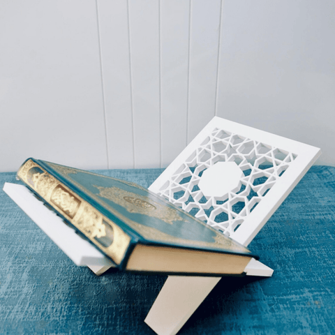 Book Holder: Islamic Gift Rihal (Square) - The Linen House
