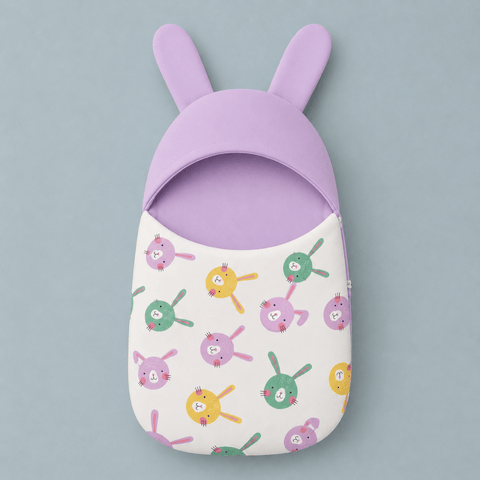 Bunny Garden Baby Carry Nest - The Linen House