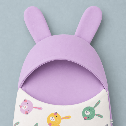 Bunny Garden Baby Carry Nest - The Linen House