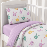 Bunny Garden Baby Cot Set - The Linen House