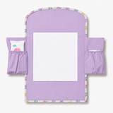 Bunny Garden Diaper Changing Sheet - The Linen House