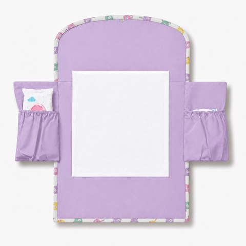Bunny Garden Diaper Changing Sheet - The Linen House