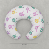 Bunny Garden Nursing Pillow - The Linen House