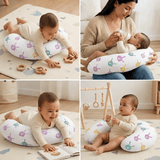 Bunny Garden Nursing Pillow - The Linen House