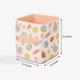 Bunny Garden Toy Basket - The Linen House