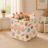 Bunny Garden Toy Basket - The Linen House