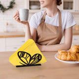 Butterfly Design Napkin Holder, Decorative Napkin Holder, Decor for Table - The Linen House