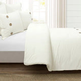 Button Style Duvet Set - The Linen House