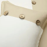 Button Style Duvet Set - The Linen House