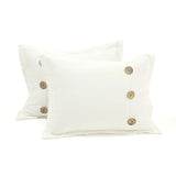 Button Style Duvet Set - The Linen House