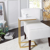 C Table Top Gold - The Linen House