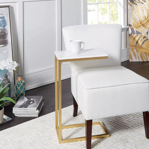 C Table Top Gold - The Linen House