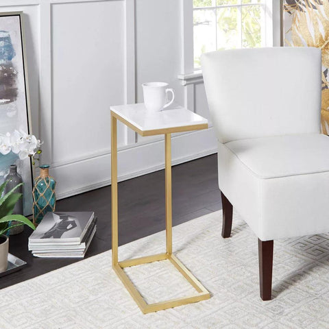 C Table Top Gold - The Linen House
