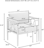 Chair Set, Patio Chairs for Conversation - The Linen House
