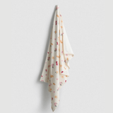 Cherry & Floral Printed Towel - Ultra Soft & Absorbent Kids Bath Towel - The Linen House