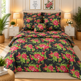 Chic Chevron 7Pc Comforter Set in Cotton Blend - The Linen House