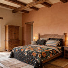 Classic Monochrome 7Pc Cotton Mix Bedspread Set - The Linen House