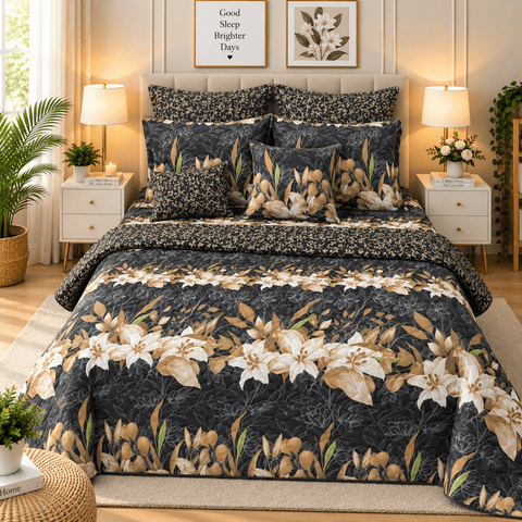 Classic Plaid 7Pc Comforter Set - The Linen House