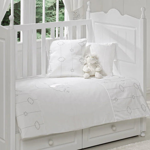Cloud Baby Cot Set - The Linen House