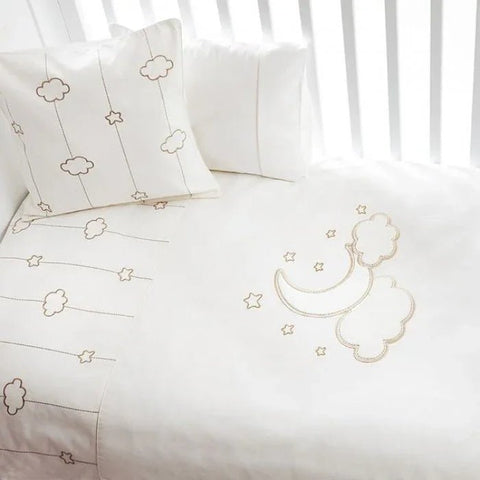 Cloud Baby Cot Set - The Linen House