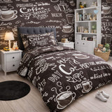 Coffee Lover’s Dream Kids Bedsheet - The Linen House
