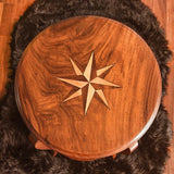 Compass Table (Shisham) - The Linen House