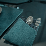 Composed in Light and Texture Table Mat Set - The Linen House