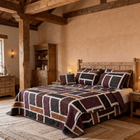 Contemporary Home Printed Bedspread Set – 7 Pcs - The Linen House