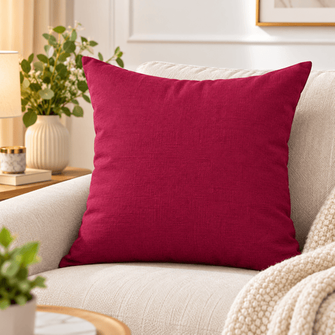 Cotton Cushion Cover - The Linen House