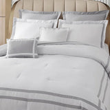 Cotton Ribbon Duvet Set - The Linen House