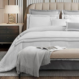 Cotton Ribbon Duvet Set - The Linen House