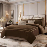 Cotton Ribbon Duvet Set - The Linen House