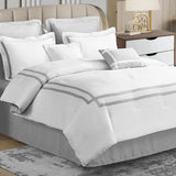 Cotton Ribbon Duvet Set - The Linen House
