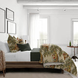 Countryside Charm Duvet Set – Vintage Red Floral Bedding with Classic Print - The Linen House