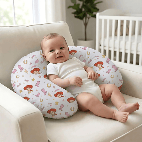 Cowgirl Princess Nursing Pillow - The Linen House