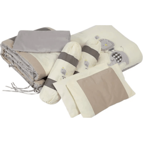 Cozy Bear Adventure Baby Crib Bedding Set - The Linen House