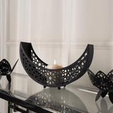 Crescent Moon Shaped Metal Islamic Decor - The Linen House