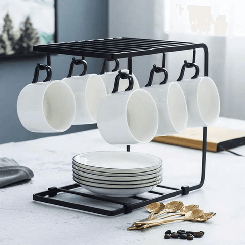 Cup And Plate Rack - The Linen House