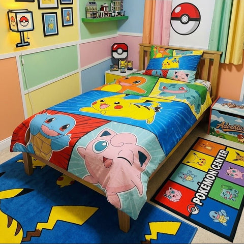Cute Pokemon Kids Bedsheet - The Linen House