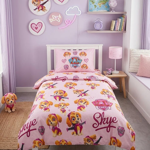 Cute Puppy Patrol Kids Bedsheet - The Linen House