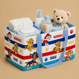 Cute Puppy Squad Diaper Caddy Bag - The Linen House